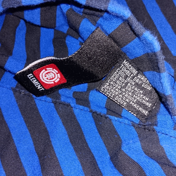 Y2K Element Reversible Graffiti Striped Hoodie Vintage Hooded Sweatshirt - Picture 9 of 12